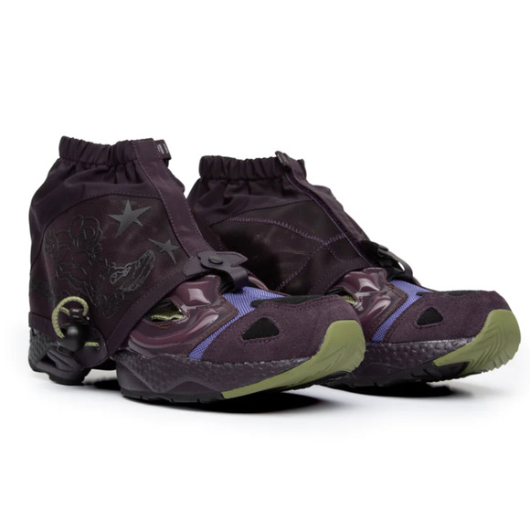 H99 x Reebok Instapump Fury 95 - Purple/Midnight-Earth size US 10